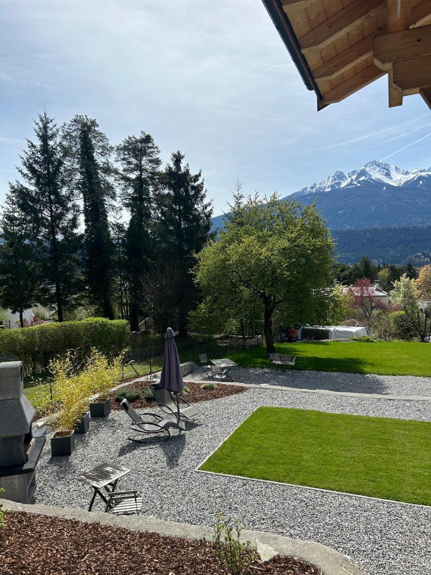 Wohnung Mit Garten Und Panoramablick In Innsbruck Exterior photo